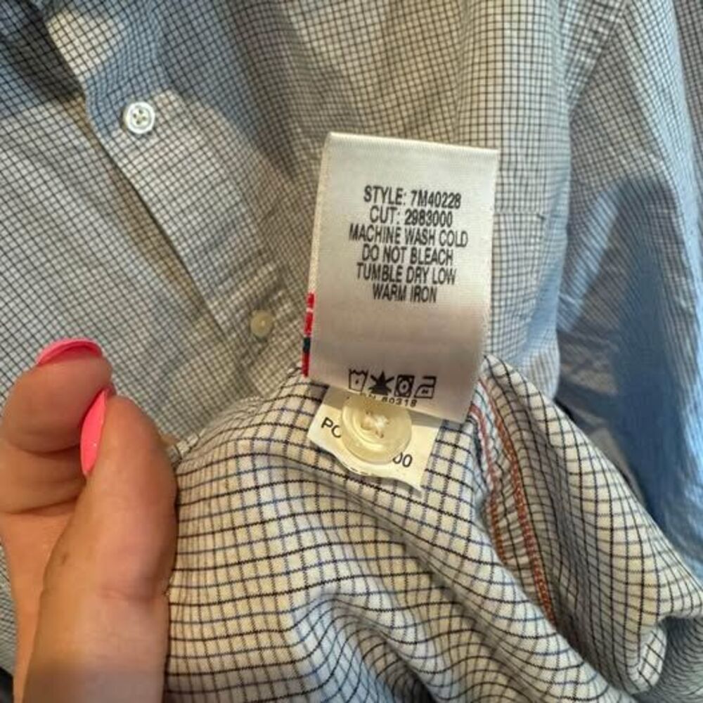 Lucky Brand Dungarees Mens Button Down SIZE XXL - Picture 7 of 8
